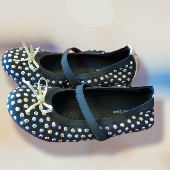 Stuart Weitzman girls US12 ballerina flats - Picture 7 of 10